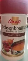 Mängden socker i Bouillon de boeuf Pâte