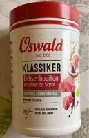 Mängden socker i Bouillon de boeuf