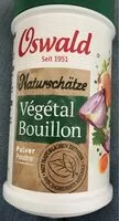 Mängden socker i Bouillon végétal