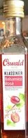 Mängden socker i vinaigre balsamique rosé