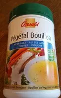 Mängden socker i Végétal bouillon
