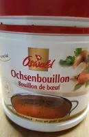Mängden socker i Bouillon de boeuf
