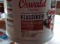 Mängden socker i Jus de rôti clair