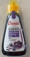 Mängden socker i Heidelbeer Topping