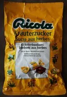 Mängden socker i Bonbons aux herbes