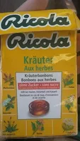 Mängden socker i Bonbons aux herbes