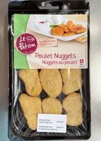 Mängden socker i Nuggets au poulet