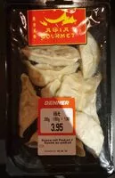 Mängden socker i Gyoza au poulet