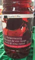 Mängden socker i Vinaigre de vin rouge