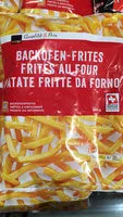 Mängden socker i Frites au four
