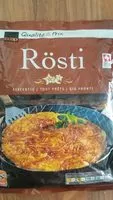 Mängden socker i Rösti fixfertig