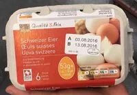 Mängden socker i 6 oeufs suisses