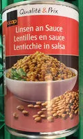 Mängden socker i Linsen an Sauce