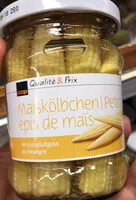 Mängden socker i Petits épis de maïs au vinaigre