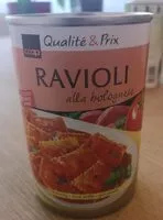 Mängden socker i Ravioli Bolognese