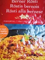 Mängden socker i Berner Rösti mit Speck