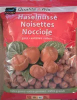 Mängden socker i Noisettes entières