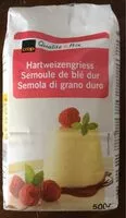 Mängden socker i Hartweizengriess