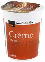 Mängden socker i Créme Dessert Chocolat Coop Qualité & Prix