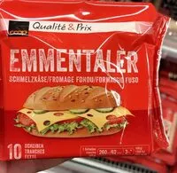 Mängden socker i Emmentaler Schmelzkäse