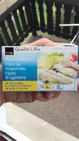 Mängden socker i Filets de maquereau : à l'huile d'olive