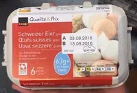 Mängden socker i Oeufs suisses (gros)