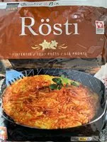 Mängden socker i Rösti