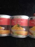 Mängden socker i Süssmais