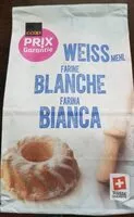 Mängden socker i Weissmehl