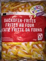 Mängden socker i Frites au four