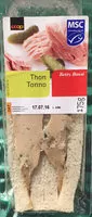 Mängden socker i Tonno Betty Bossi Sandwich gami d'un produit à base de listao