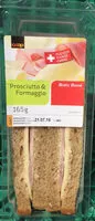 Mängden socker i Sandwich au jambon et fromage