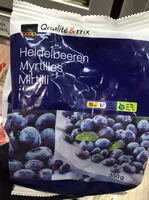 Mängden socker i Qualité&Prix : Myrtilles