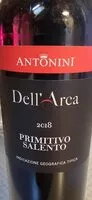 Mängden socker i Dell'Arca Primitivo Salento Antonini 2013