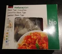 Mängden socker i Crevettes black tiger crues