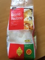 Mängden socker i Grana Padano gerieben
