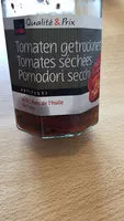 Mängden socker i Tomates séchées dans de l'huile