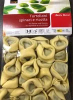 Mängden socker i Tortelloni, Spinaci e Ricotta