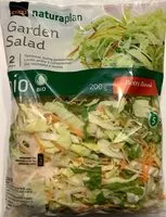 Mängden socker i Garden Salad (salade du jardin)