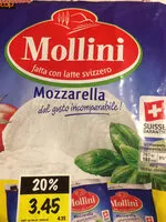 Mängden socker i Mozzarella