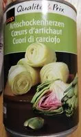 Mängden socker i Artischockenherzen