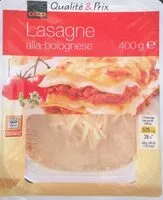 Mängden socker i Lasagne Alla Bolognese