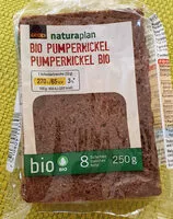 Mängden socker i Pumpernickel BIO 8 Scheiben