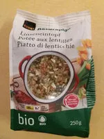 Mängden socker i Potée aux lentilles