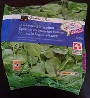 Mängden socker i Qualité & Prix Schweizer Blattspinat