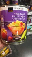 Mängden socker i Cocktail de fruits