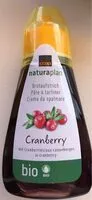 Mängden socker i Cranberry Pâte à tartiner aux canneberges
