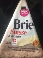 Mängden socker i Brie Suisse à la crème