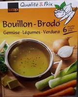Mängden socker i Coop Qualité & Prix Bouillon Légumes