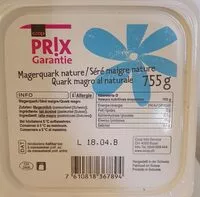 Mängden socker i Séré maigre nature